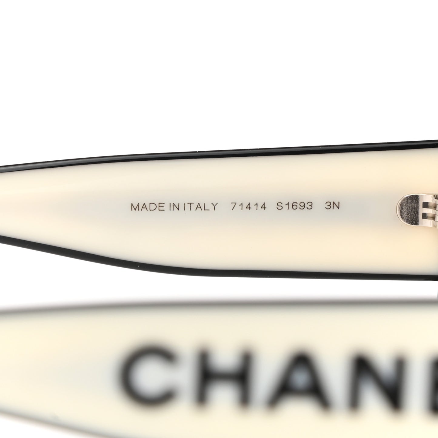 Acetate Sunglasses 71414 Black White