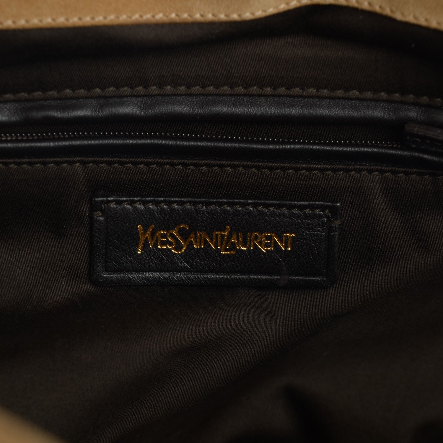 Saint Laurent Patent Medium Downtown Beige 6 of 9