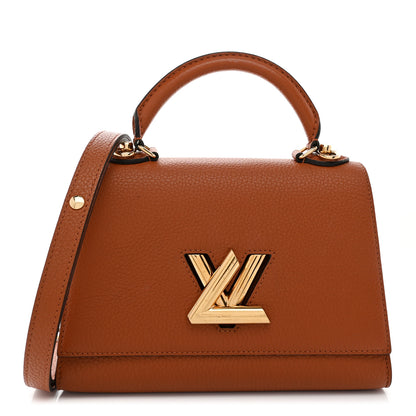 Louis Vuitton Taurillon Twist One Handle PM Caramel 1 of 10