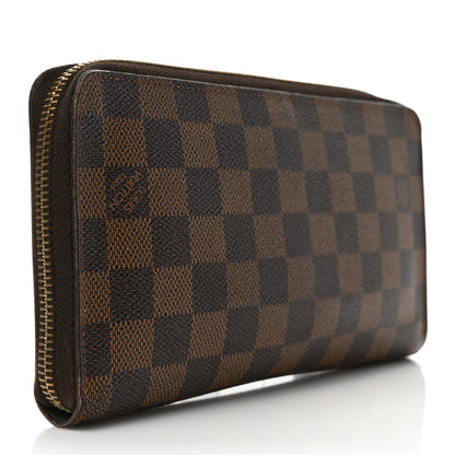 Louis Vuitton Damier Ebene Zippy Organizer Wallet 3 of 9