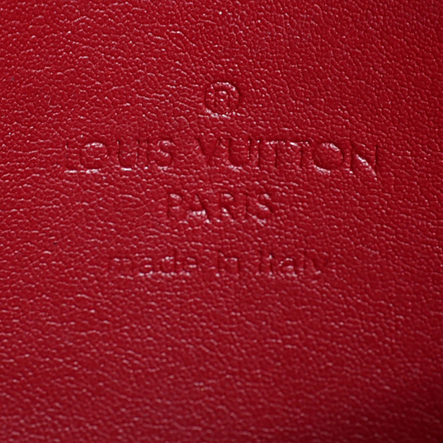 Louis Vuitton Vernis Trousse Cosmetic Pouch Pomme D'Amour 6 of 7