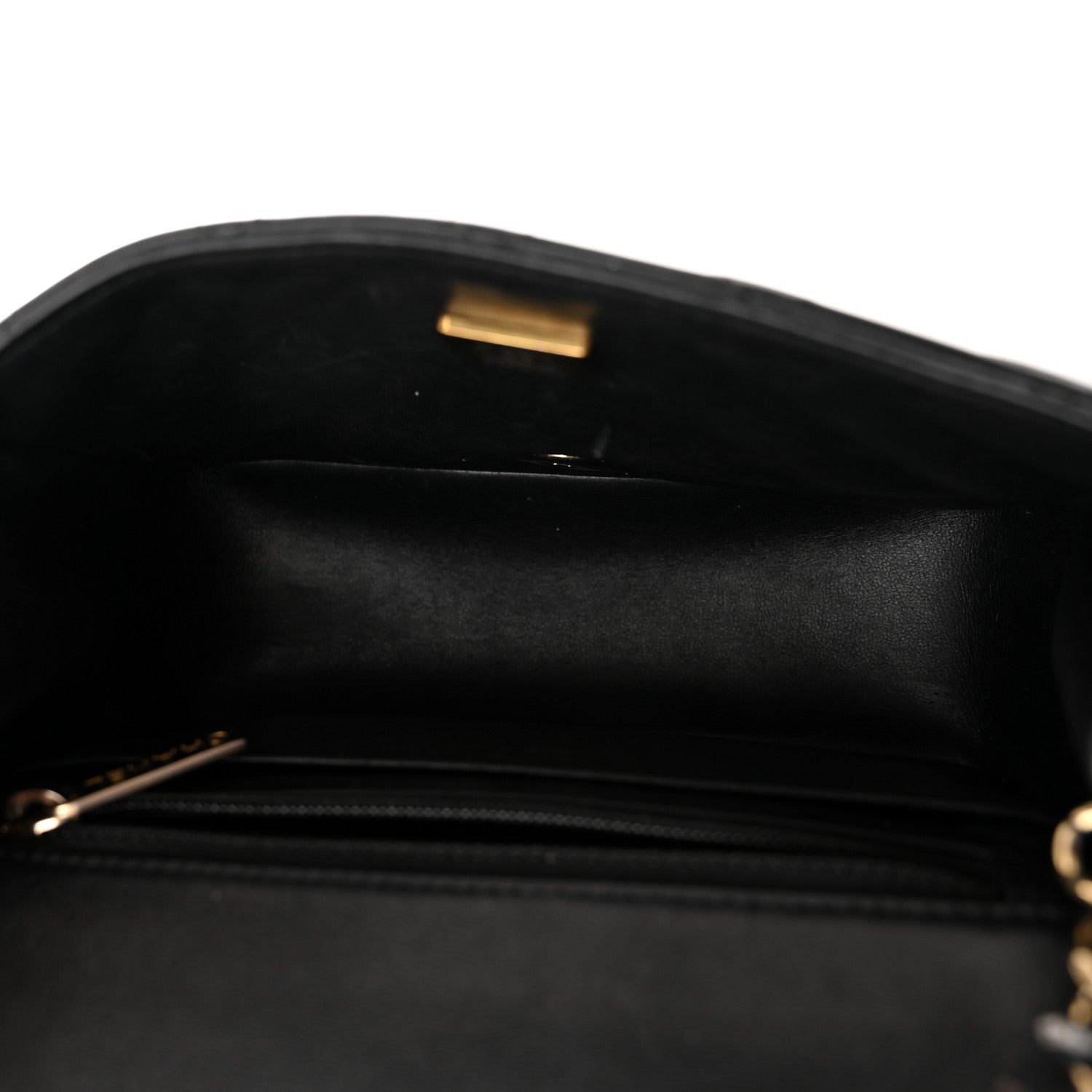 Chanel Lambskin Quilted Mini Square Flap Black 5 of 20