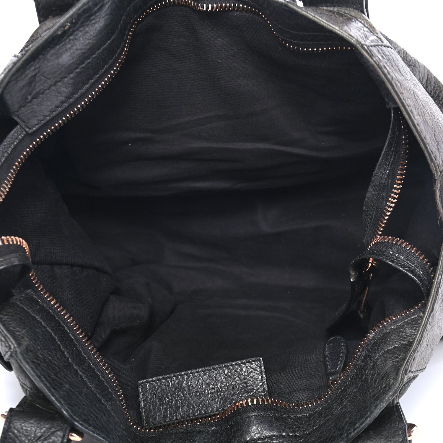 Balenciaga Agneau Giant 21 Rose Gold Hardware Part Time Black 4 of 8