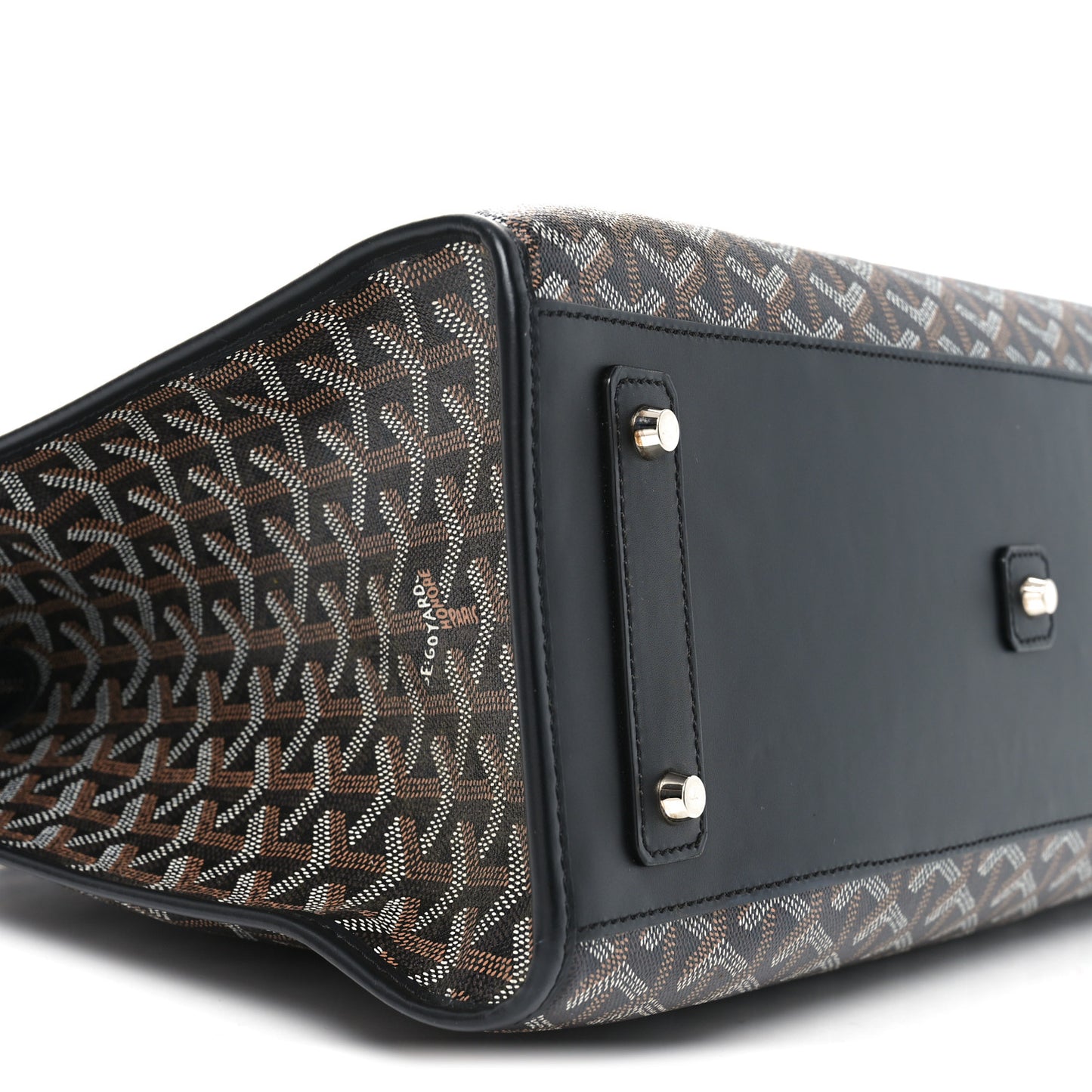 Goyardine Marquises Tote Black