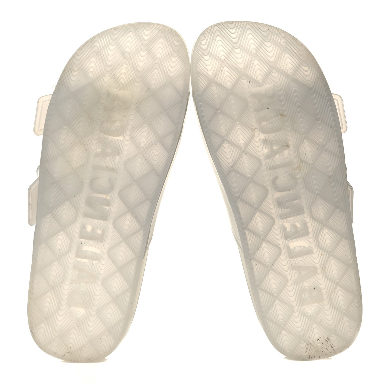 Balenciaga Technical Polyurethane Mallorca Slide Sandals 38 Transparent 5 of 7