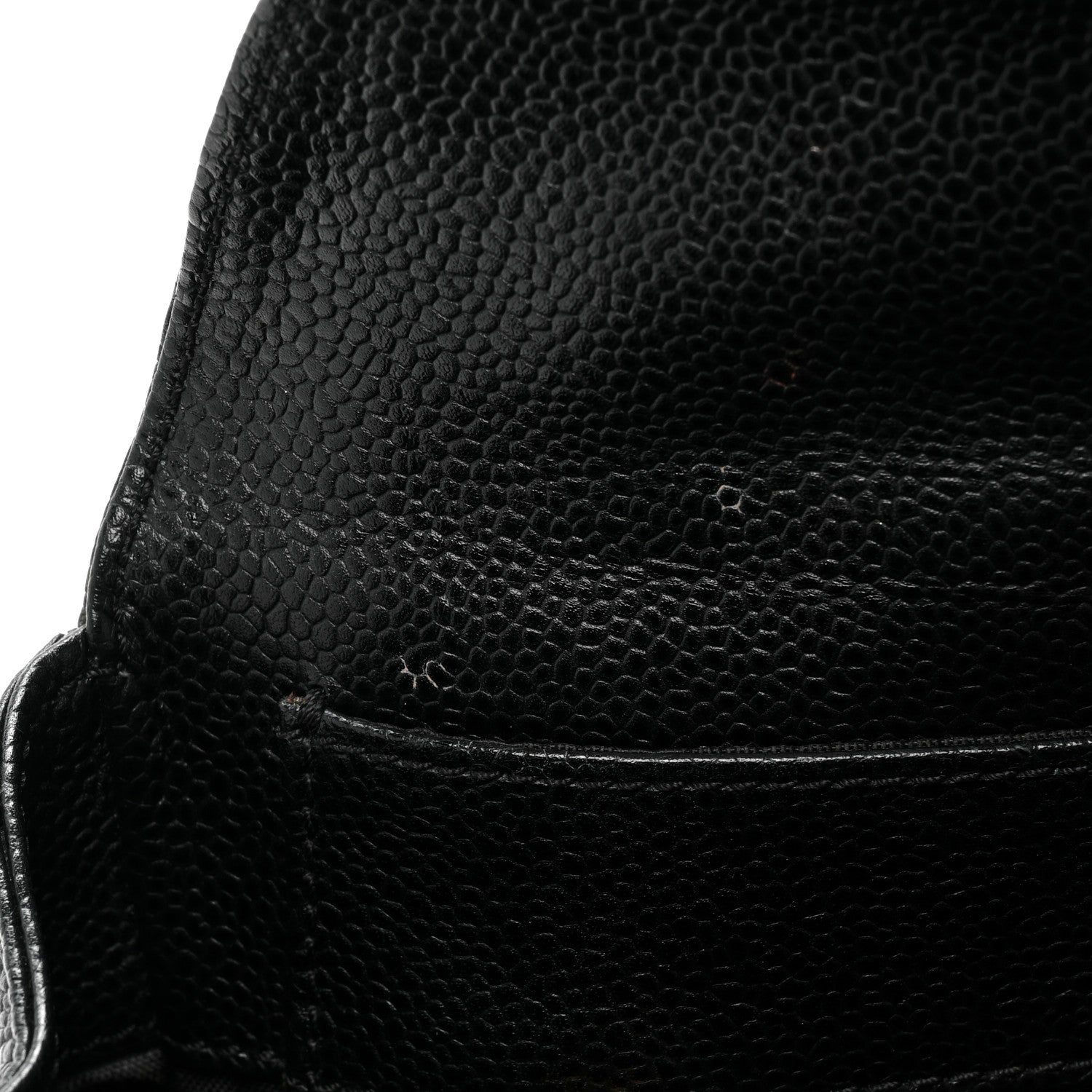 Chanel Caviar CC Stitched Small Tote Black 13 of 19