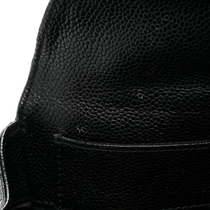 Chanel Caviar CC Stitched Small Tote Black 13 of 19
