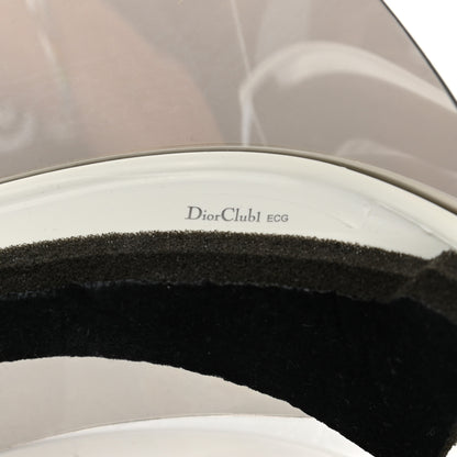 Christian Dior Mirrored DiorClub1 Sun Visor Silver 8 of 8