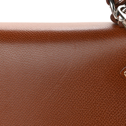 Hermes Courchevel Kelly Sellier 28 Gold 13 of 14