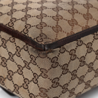 Gucci Monogram Abbey D Ring Tote Dark Brown 13 of 15