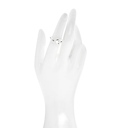 Tiffany Sterling Silver Elsa Peretti Full Heart Ring 52 6 2 of 4