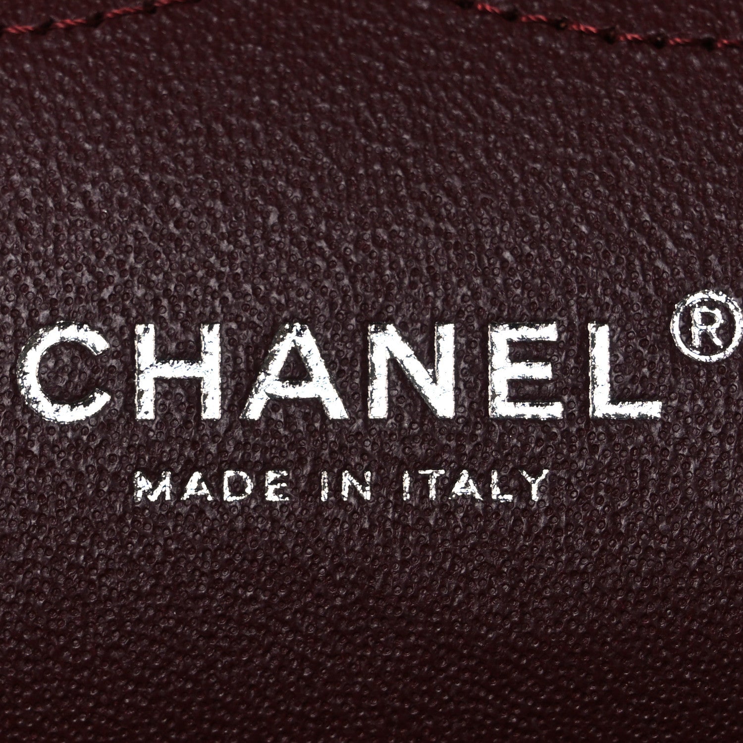 Chanel Lambskin Quilted Jumbo Double Flap Burgundy 6 of 10