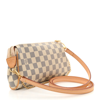 Louis Vuitton Damier Azur Eva Clutch 3 of 9