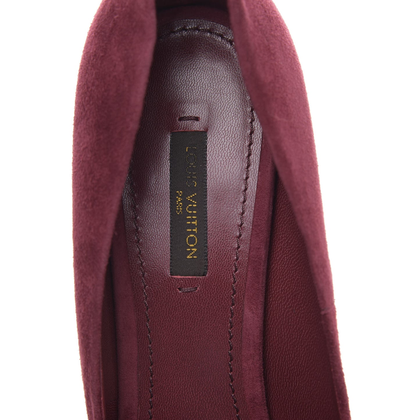 Suede Oh Really Peep Toe Pumps 38 Grenat