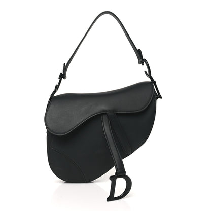 Christian Dior Ultra Matte Calfskin Saddle Bag Black 1 of 10