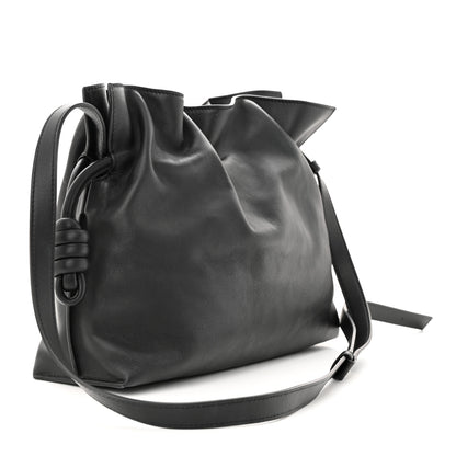 Loewe Nappa Flamenco Knot Clutch Black 3 of 9