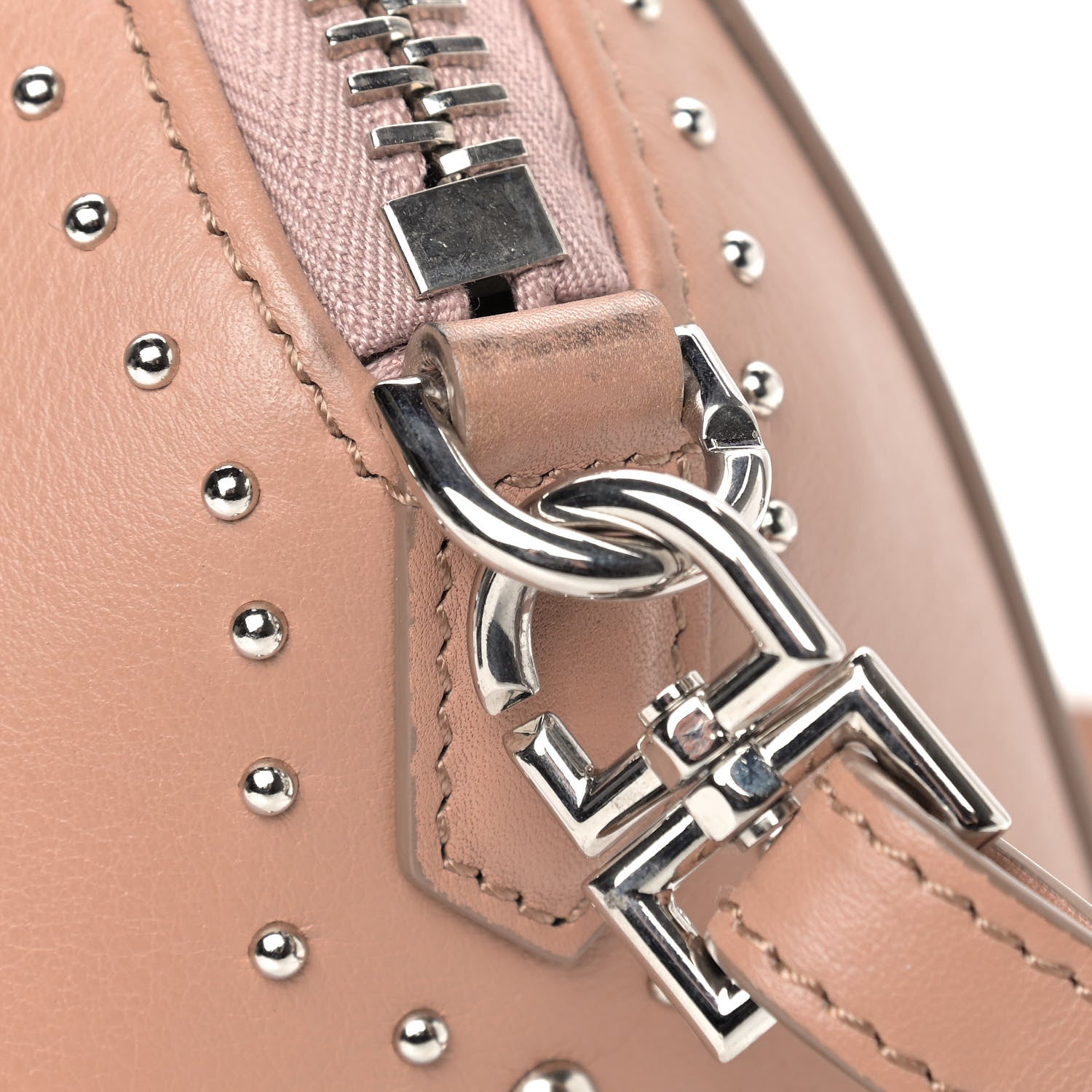 Givenchy Smooth Calfskin Mini Studded Antigona Old Pink 16 of 16