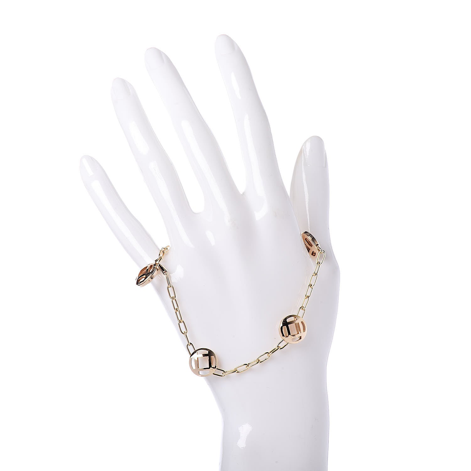 Cartier 18K Yellow Gold Pasha de Link Bracelet 2 of 6