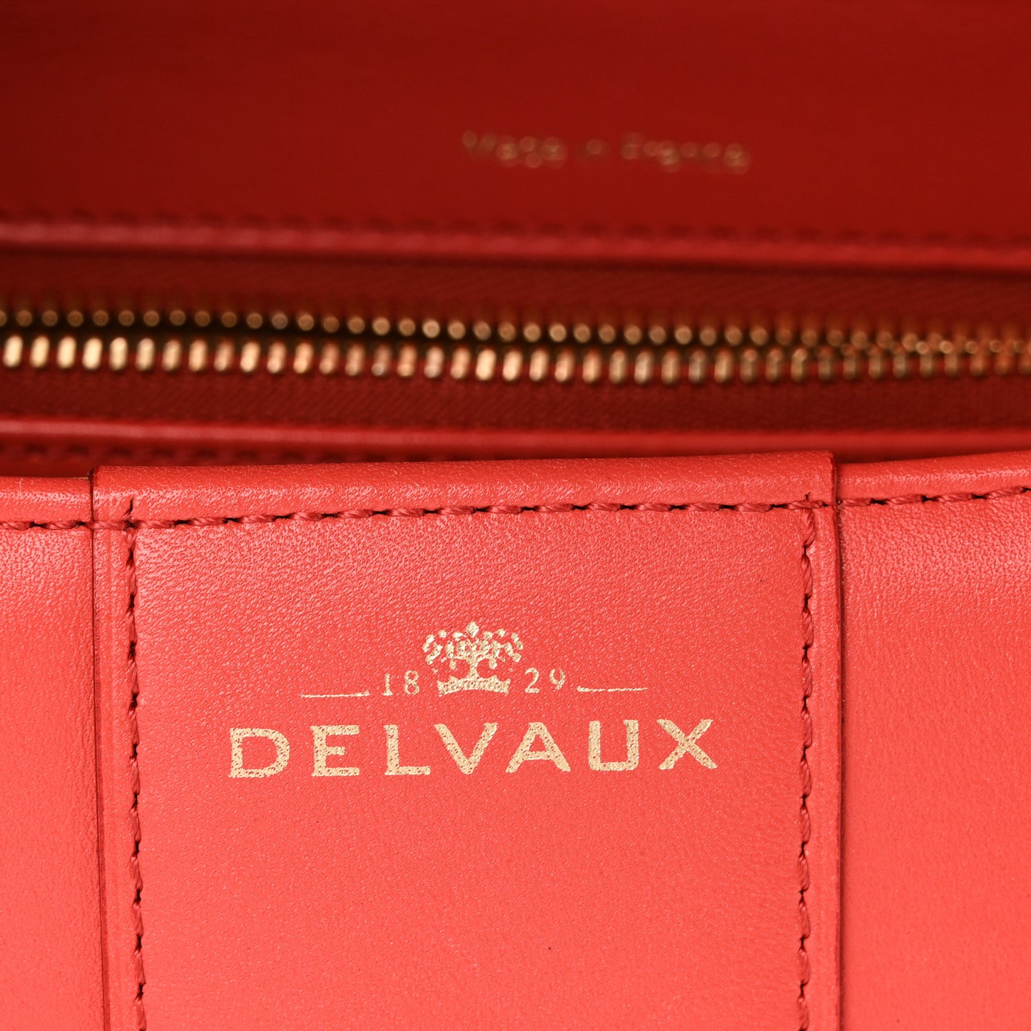 Box Calfskin MM Brillant Satchel Sunset
