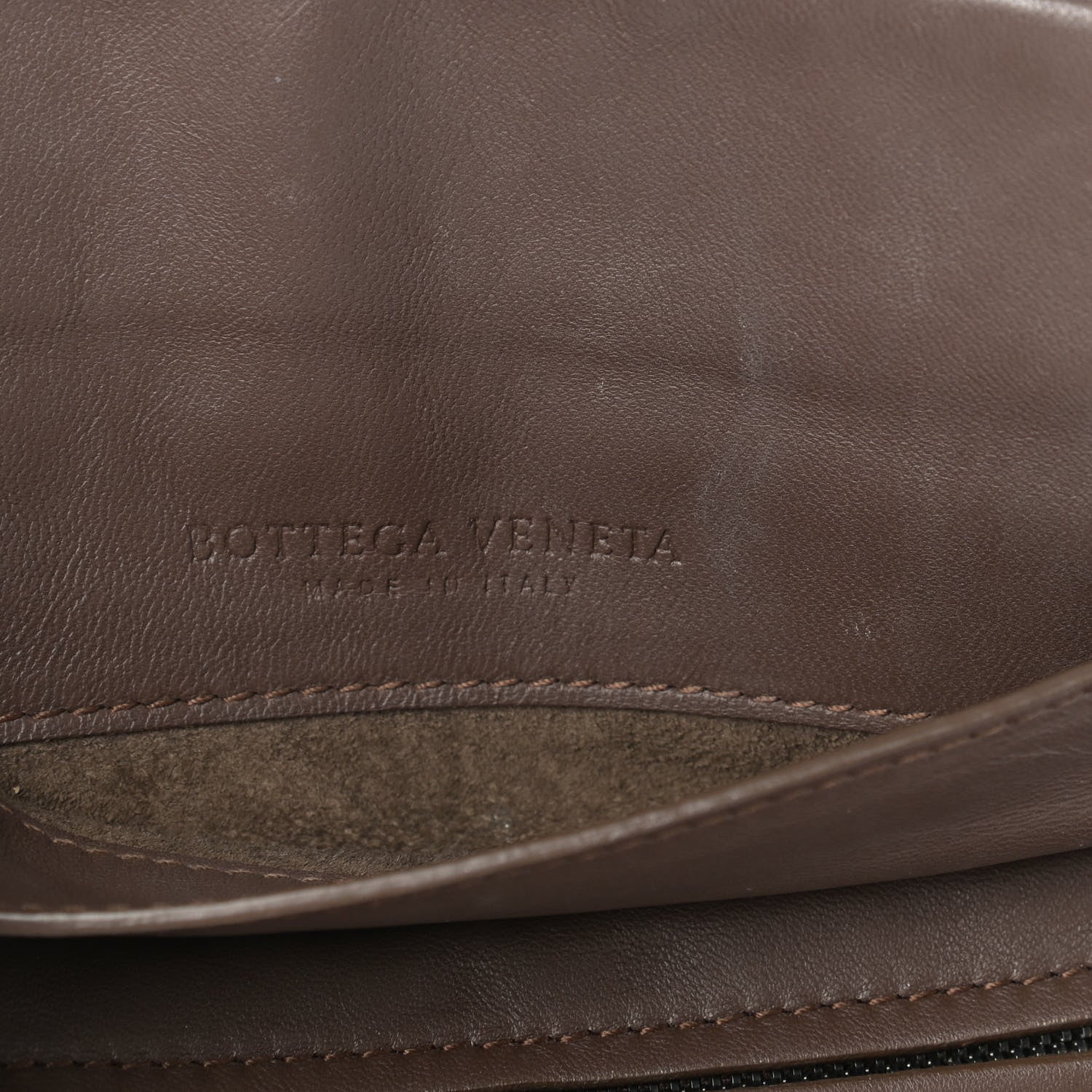 Bottega Veneta Nappa Intrecciato Mini Messenger Bag Espresso 8 of 13