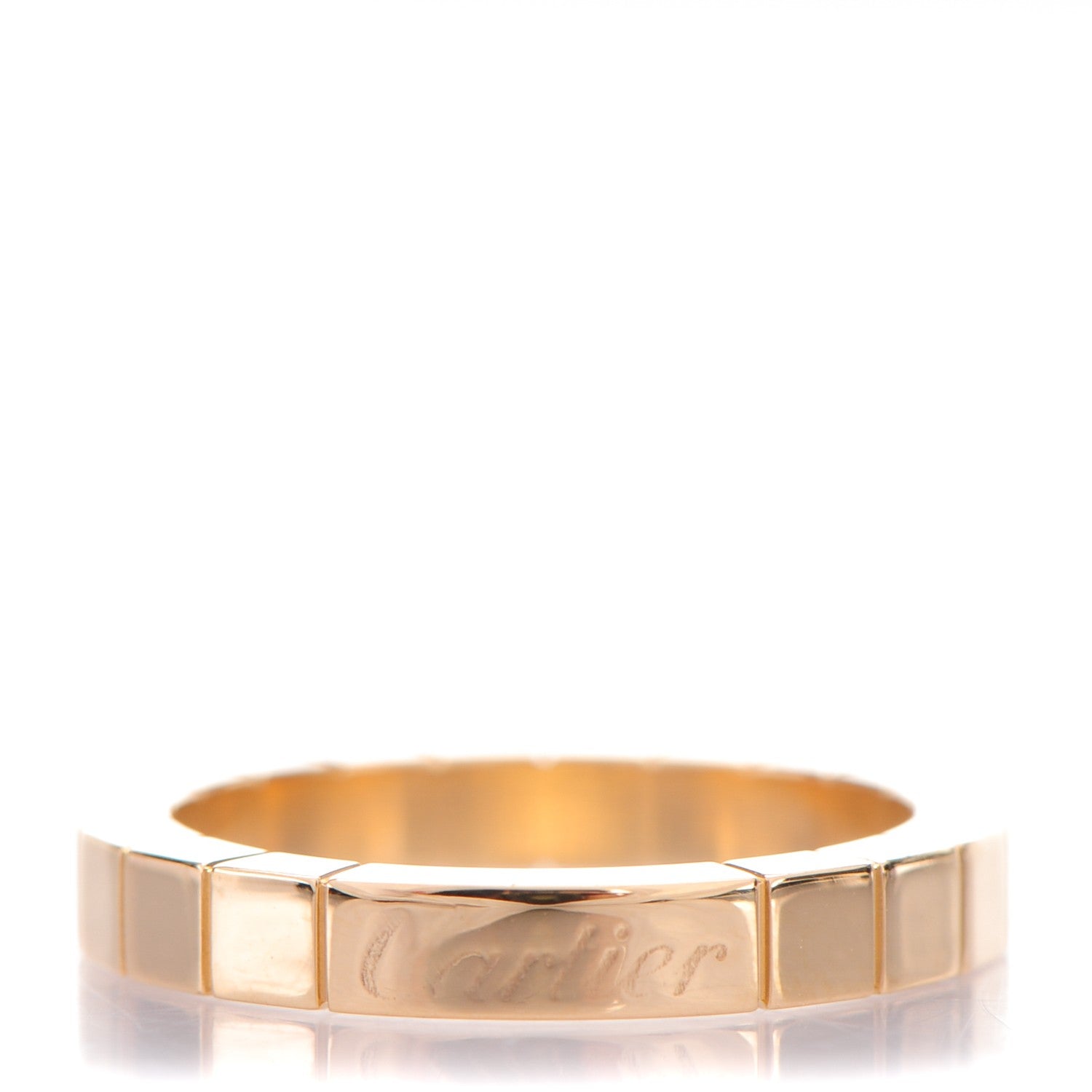 Cartier 18K Yellow Gold Lanieres Ring 52 6 1 of 4