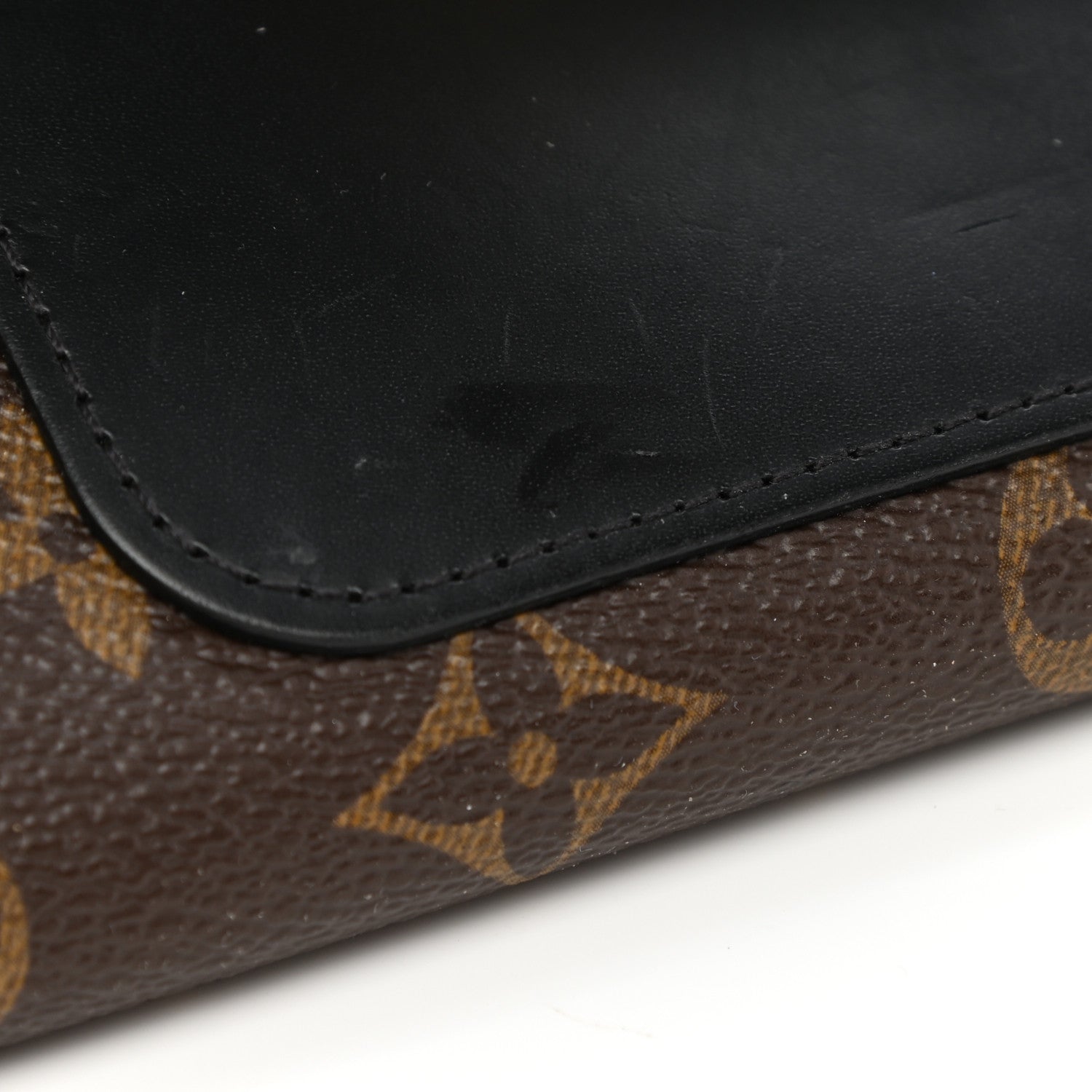 Louis Vuitton Monogram Flower Lock Long Wallet Black 8 of 9