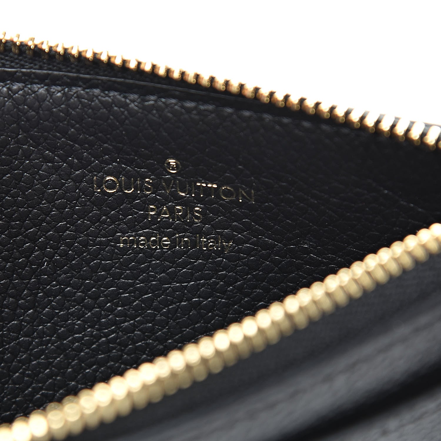 Louis Vuitton Empreinte Zipper Card Holder Black 6 of 8