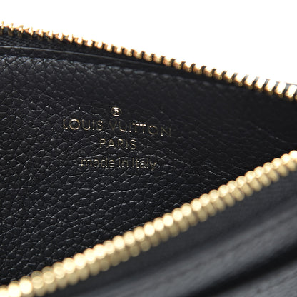 Louis Vuitton Empreinte Zipper Card Holder Black 6 of 8