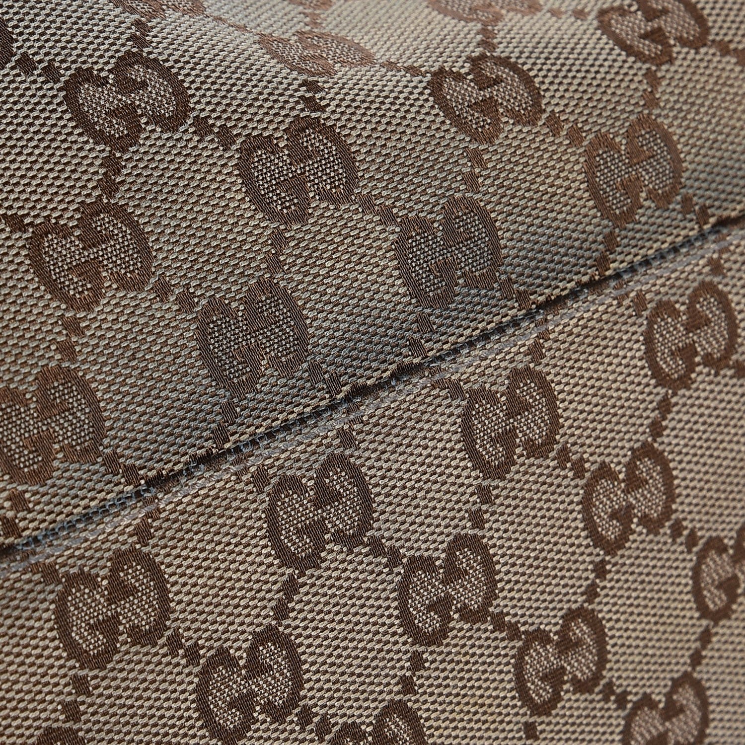 Gucci Monogram Large Sukey Tote Brown 8 of 13
