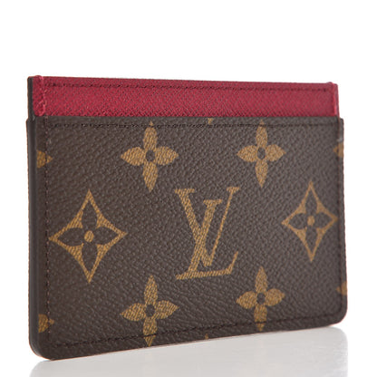 Louis Vuitton Monogram Card Holder Fuchsia 3 of 6