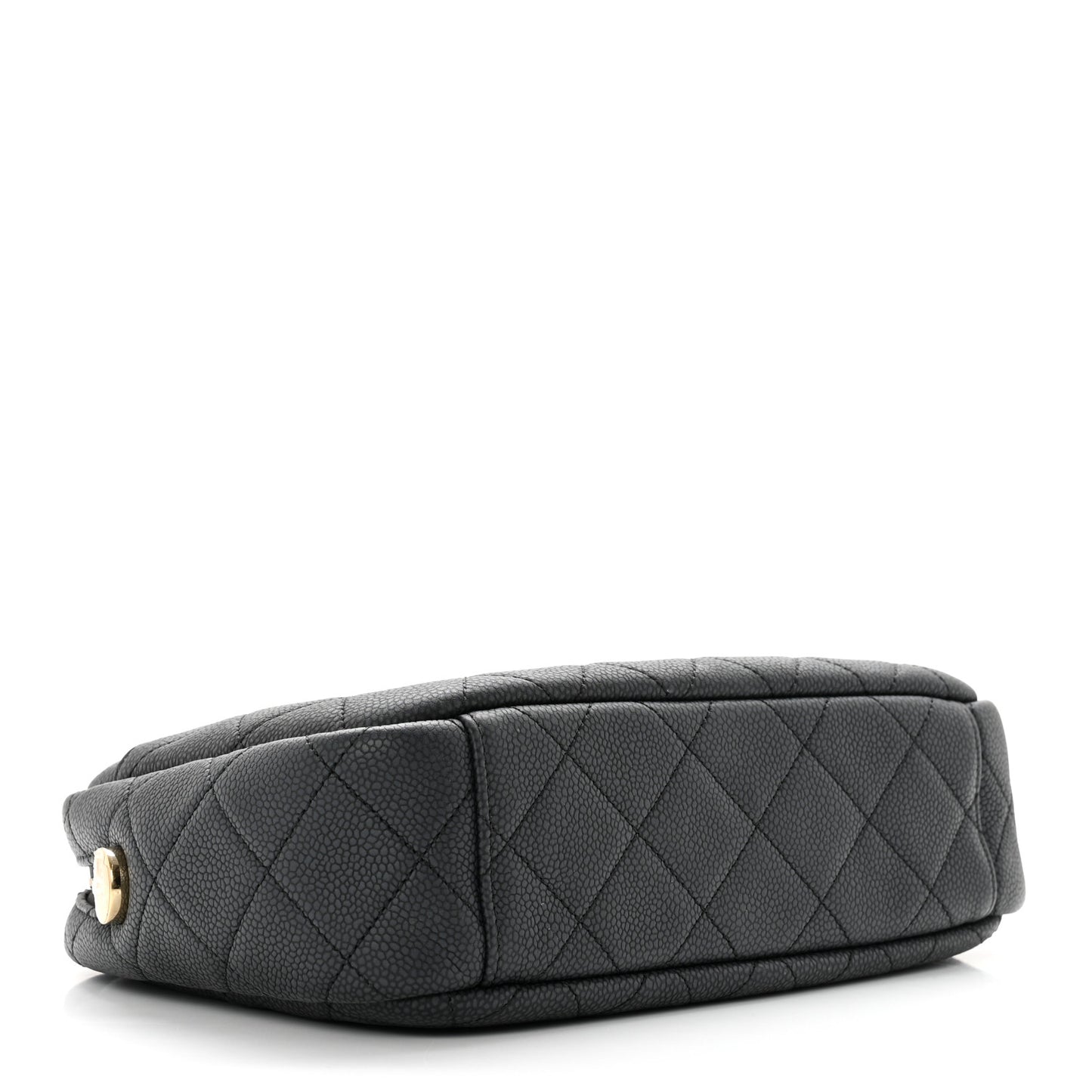 Caviar Quilted Medium Coco Tassel Camera Case Navy