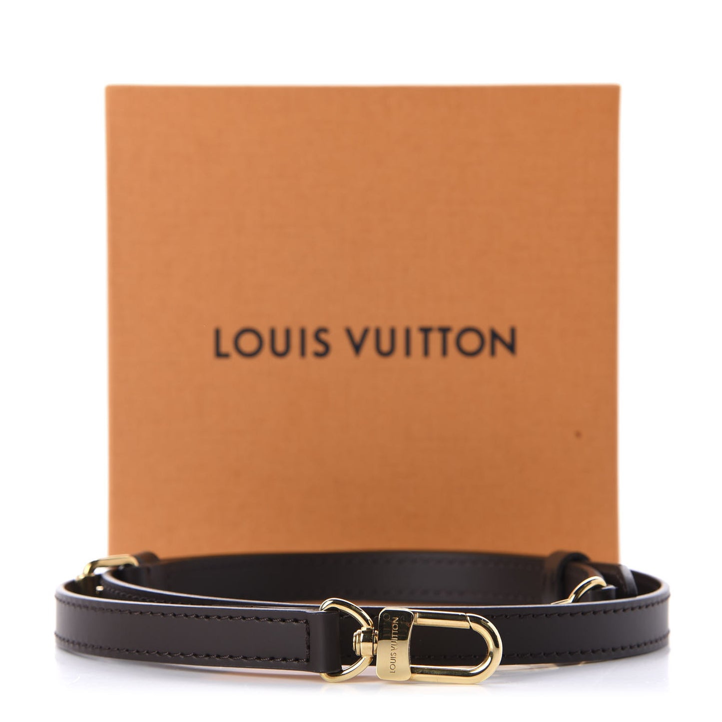 Calfskin 16mm Adjustable Shoulder Strap Brown