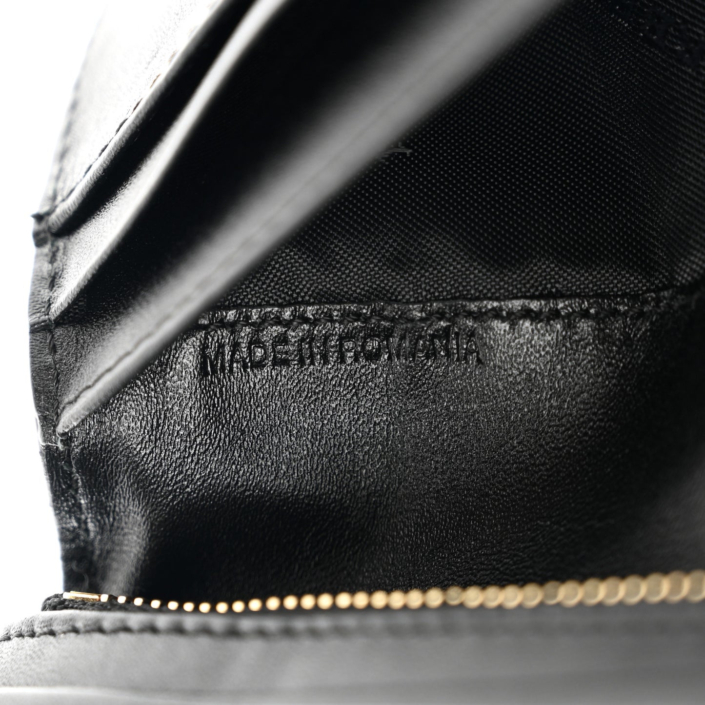Signature Grain Calfskin Check Embossed Porter Continental Wallet Black