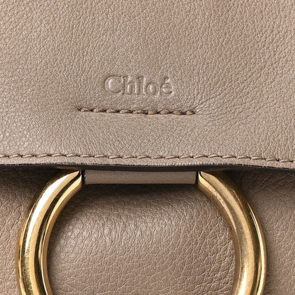 Chloe Calfskin Small Faye Day Shoulder Bag Motty Grey 7 of 9