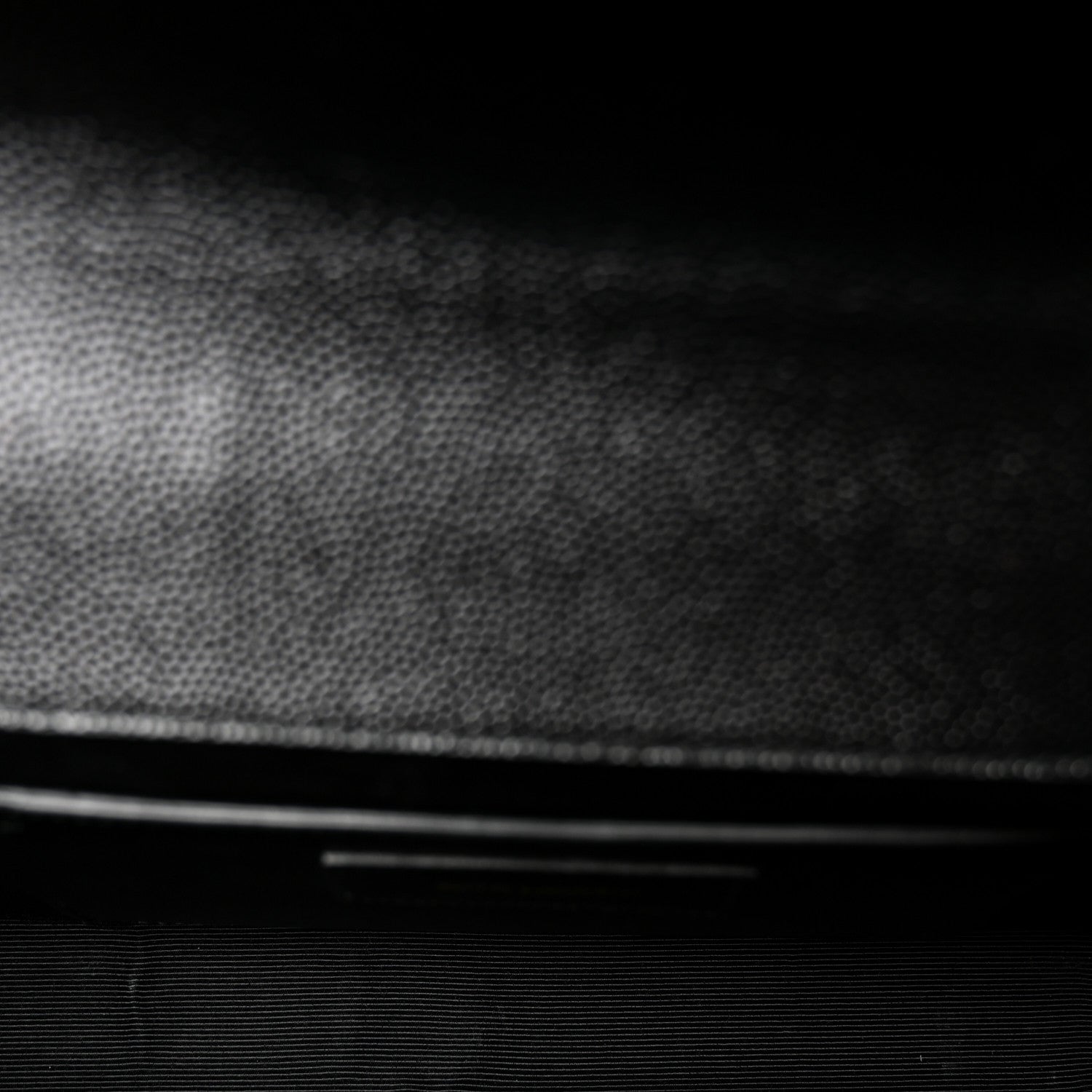 Saint Laurent Grain De Poudre Monogram Cassandre Clutch Black 5 of 6