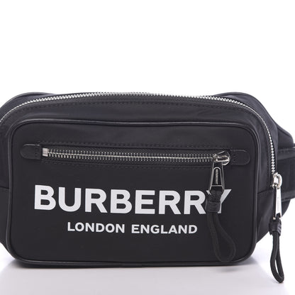 Burberry Econyl Logo Print Bum Bag Black 11 of 12