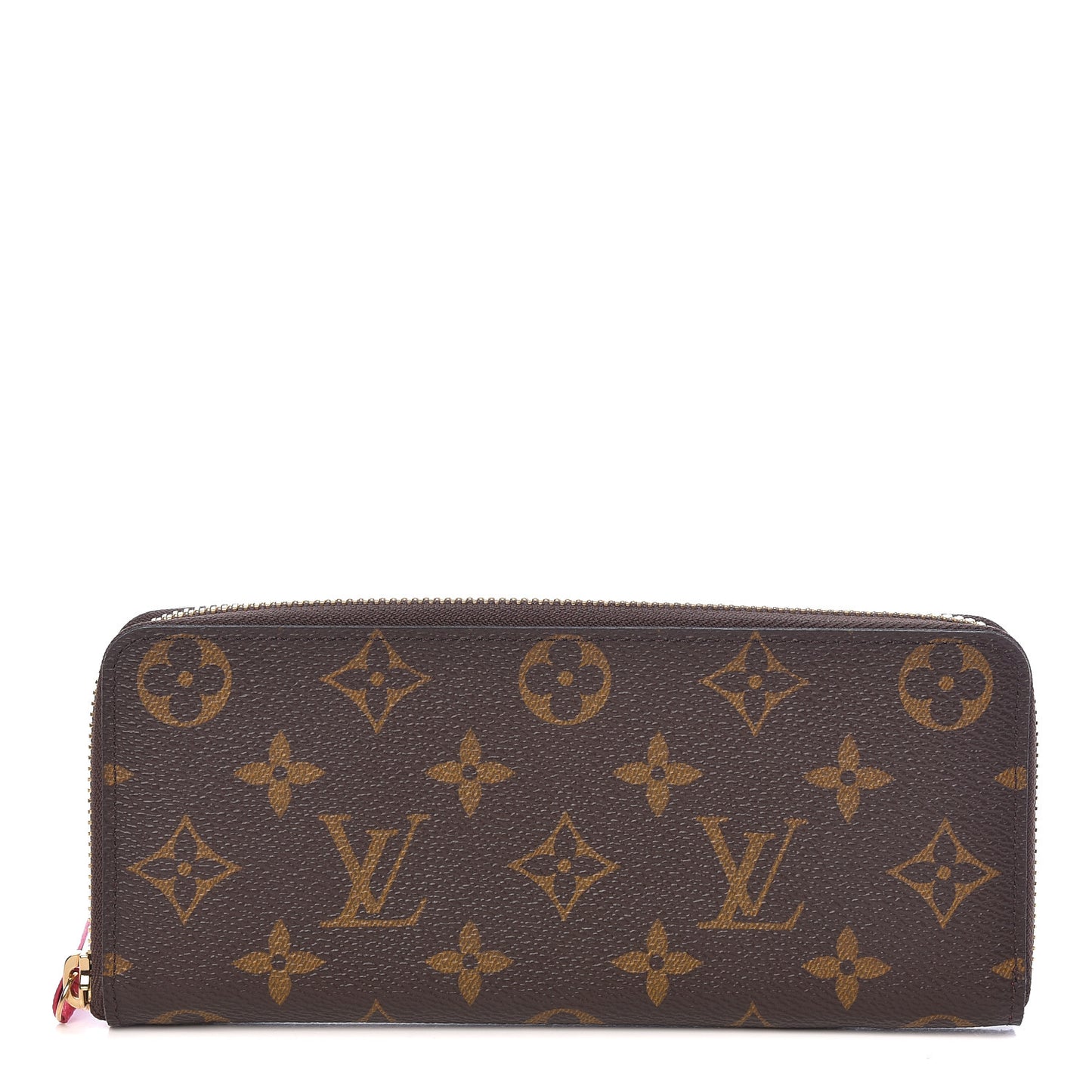 Monogram Clemence Wallet Hot Pink