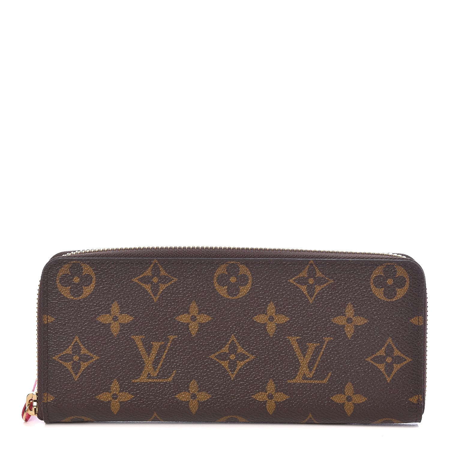 Louis Vuitton Monogram Clemence Wallet Hot Pink 1 of 8
