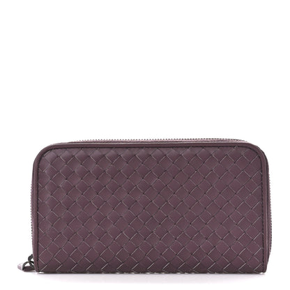 Bottega Veneta Nappa Intrecciato Zip Around Wallet Corot 1 of 11