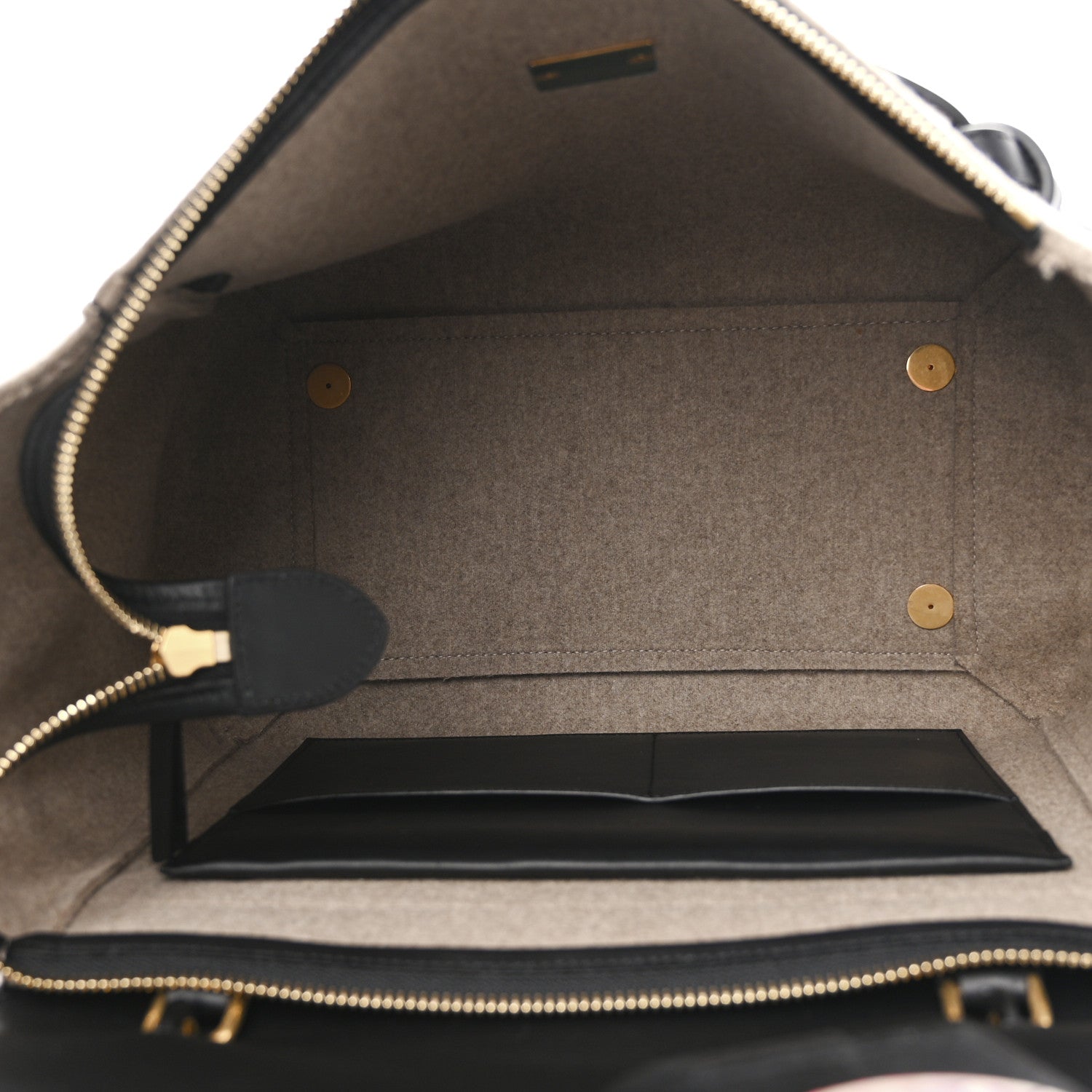 Celine Felt Smooth Calfskin Mini Belt Bag Beige 5 of 12