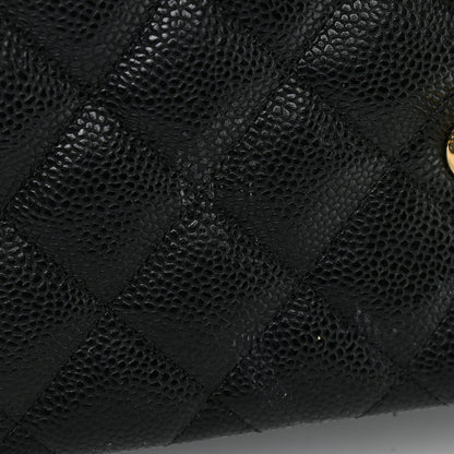Chanel Caviar Quilted Jumbo Double Flap Black 9 of 9