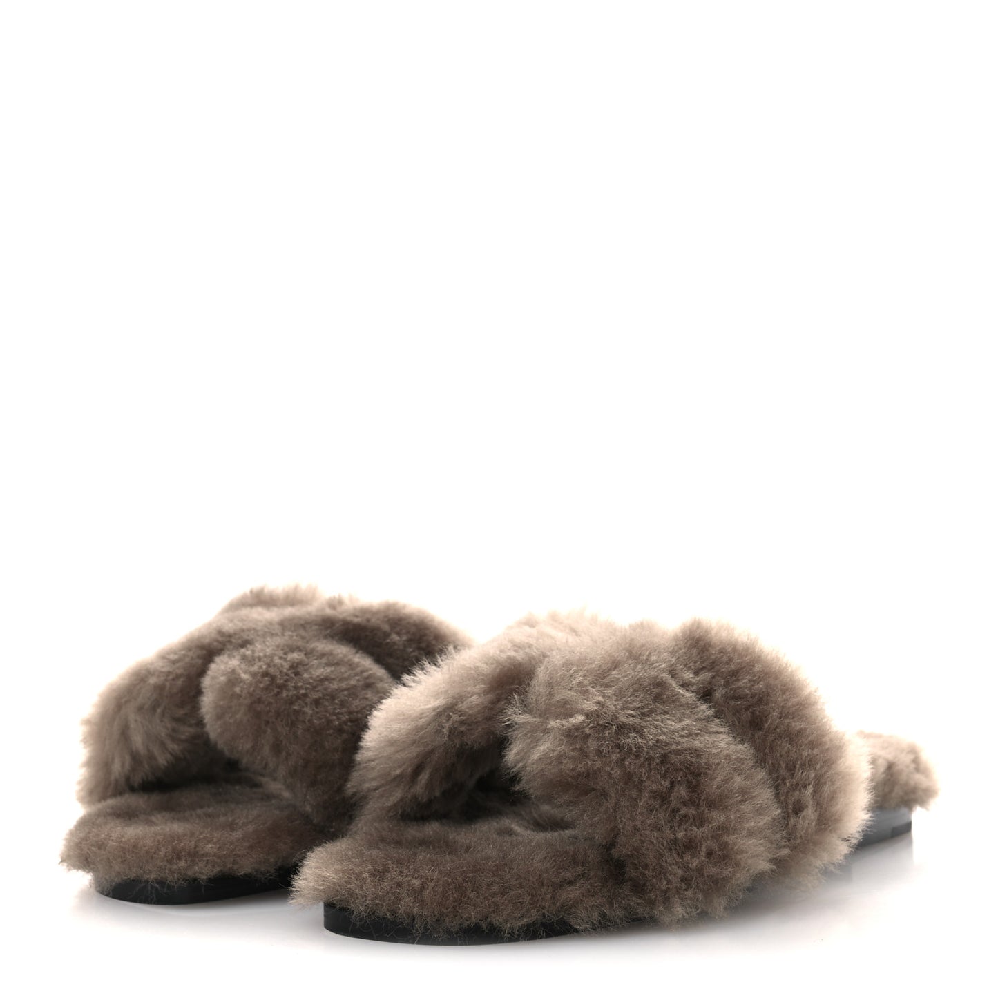 Woolskin Oran Sandals 37 Etoupe