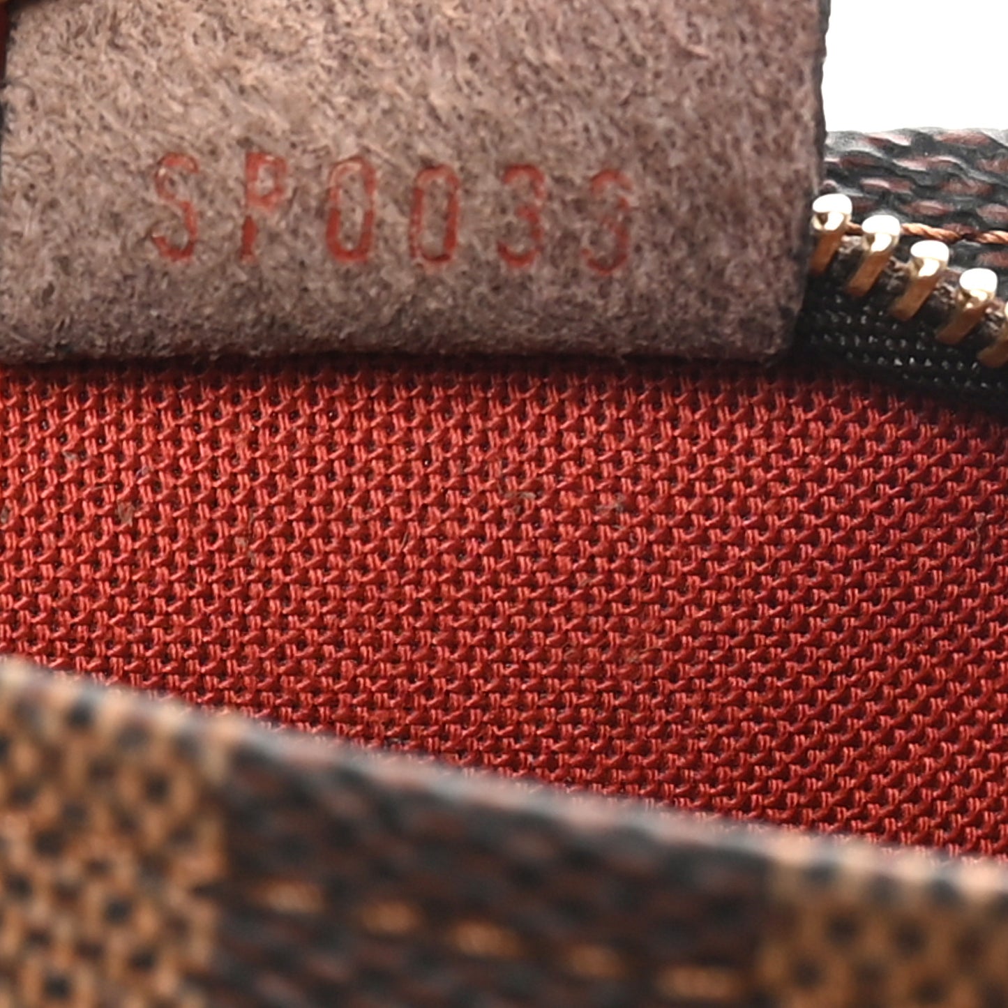 Damier Ebene Trousse Make Up Bag Pochette