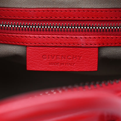 Givenchy Sugar Goatskin Mini Antigona Red 8 of 12