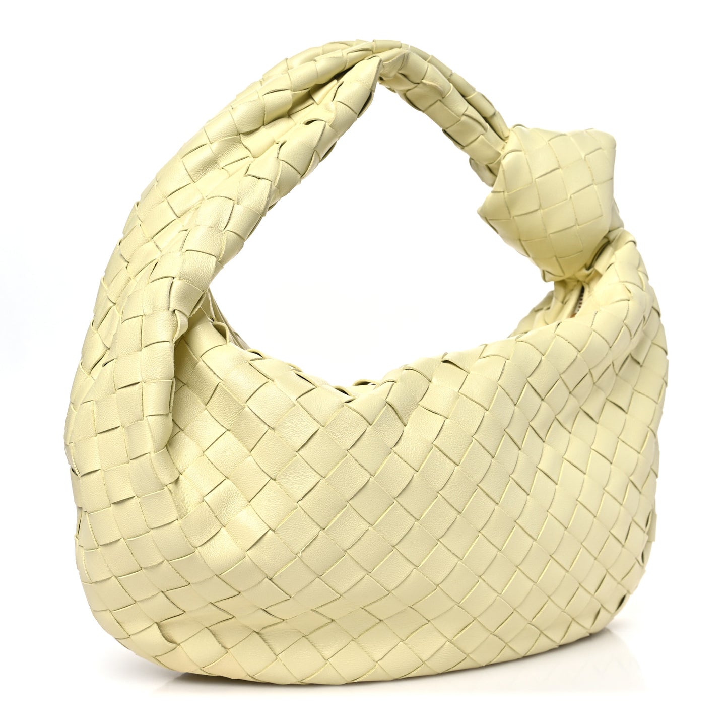 Nappa Intrecciato Teen Jodie Hobo Ice Cream