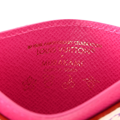 Louis Vuitton LV X TM Monogram Multicolor Card Holder Kawaii Pink 6 of 7