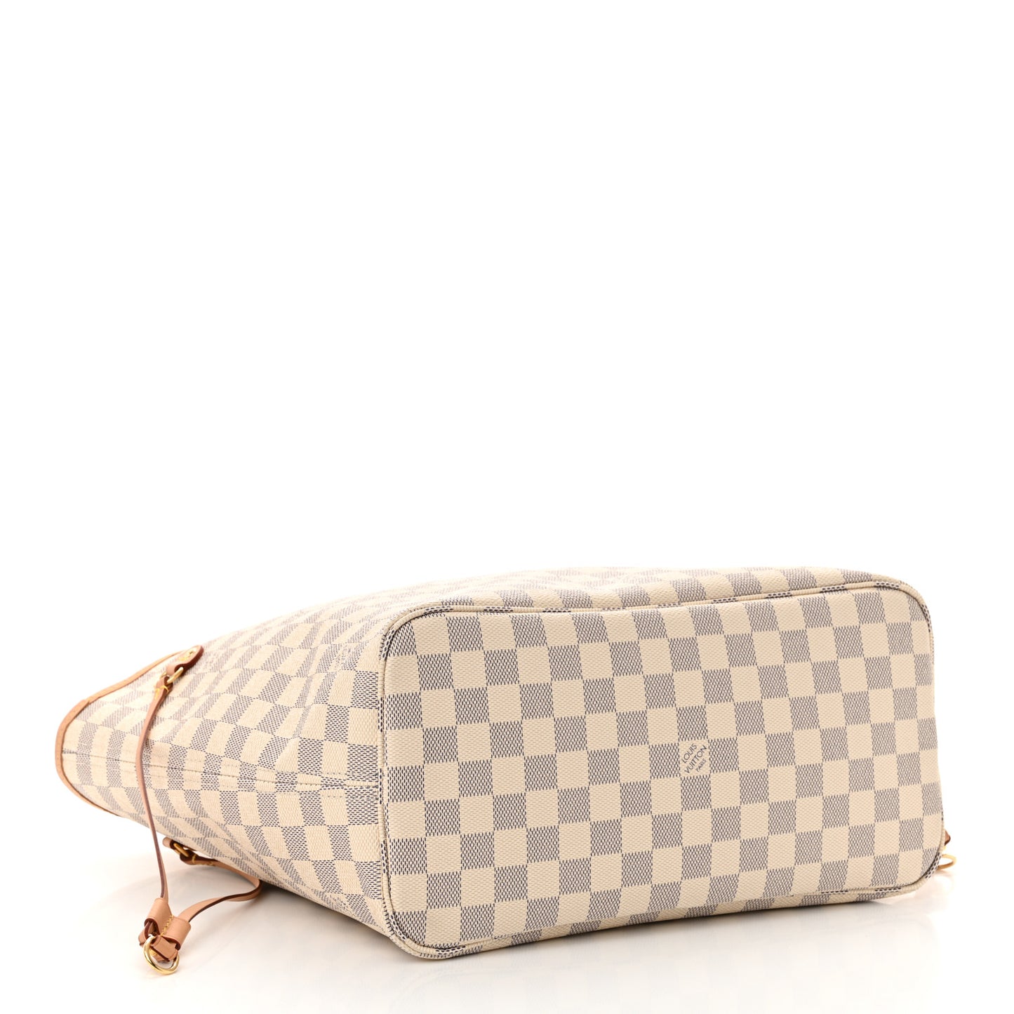 Damier Azur Neo Neverfull MM Rose Ballerine