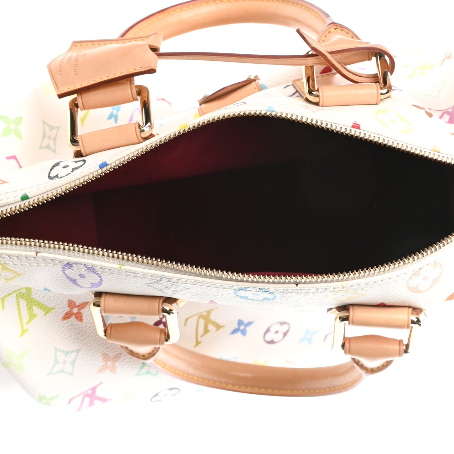 Monogram Multicolor Speedy 30 White