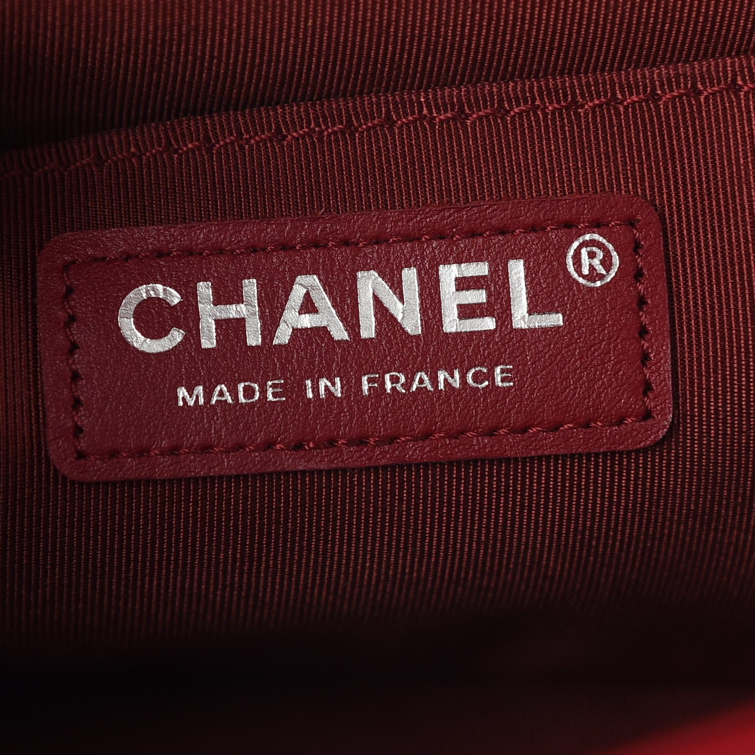 Chanel Calfskin Chevron Quilted Medium Boy Flap Dark Red 5 of 9