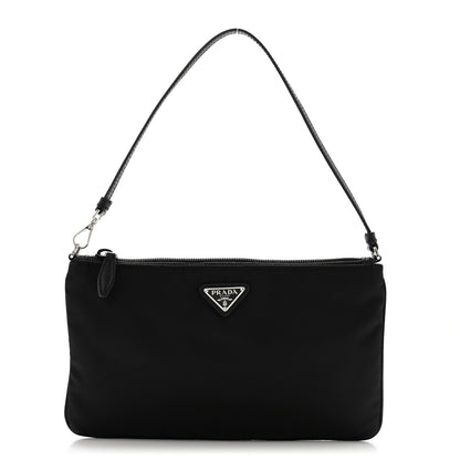 Prada Re-Nylon Vela Pouch Black 1 of 12